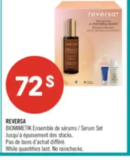 Pharmaprix REVERSA BIOMIMETIK Serum Set offer