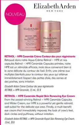 Pharmaprix RETINOL + HPR Ceramide Rapid Skin Renewing Eye Cream offer