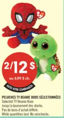 Pharmaprix Selected TY Beanie Boos offer