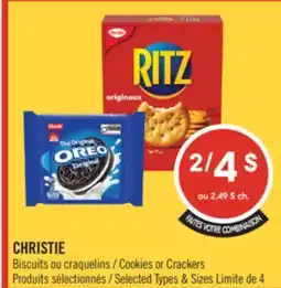 Pharmaprix CHRISTIE Cookies or Crackers offer