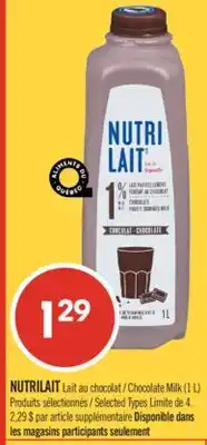 Pharmaprix NUTRILAIT Chocolate Milk offer