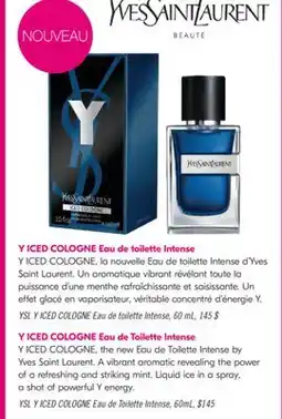 Pharmaprix YSL Y ICED COLOGNE Eau de Toilette Intense, 60m offer