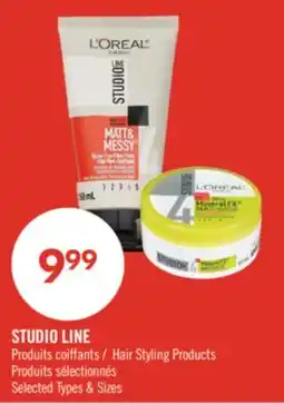 Pharmaprix STUDIO LINE Hair Styling Products offer