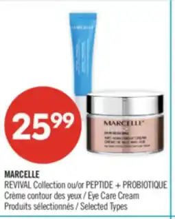Pharmaprix MARCELLE REVIVAL Collection or PEPTIDE + PROBIOTIQUE Eye Care Cream offer