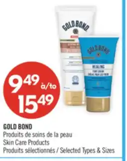 Pharmaprix GOLD BOND Skin Care Products offer