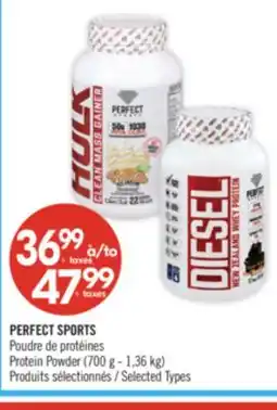Pharmaprix PERFECT SPORTS Protein Powder (700 g-1.36 kg) offer