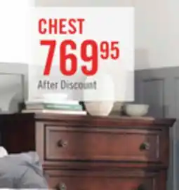 The Brick Chelsea Bedroom Chest of Drawers, 5-Drawer, 38W x 52H - Cherry Brown offer