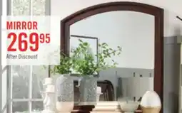 The Brick Chelsea Bedroom Dresser Mirror - Cherry Brown offer