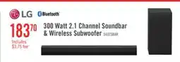 The Brick LG 2.1 CH Bluetooth Dolby Digital Soundbar with Wireless Subwoofer (S40T.DCANLLK) offer