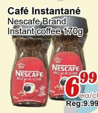 Marche C&T Café Instantané Nescafe Brand offer