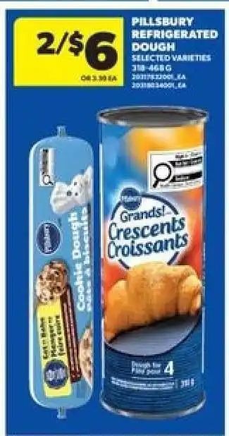 Real Canadian Superstore PILLSBURY REFRIGERATED DOUGH offer