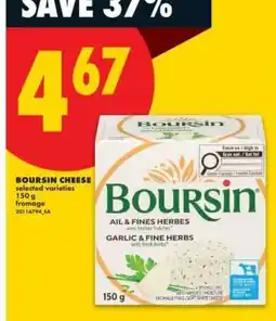 No Frills Boursin Cheese offer