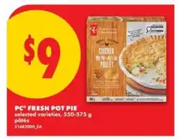 No Frills PC FRESH POT PIE offer