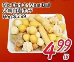 Foody Mart Mix Fish Or Meat Ball offer