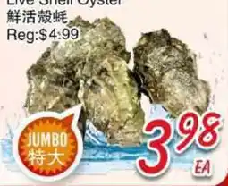Foody Mart Live Shell Oyster offer