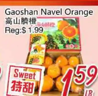 Foody Mart Gaoshan Navel Orange offer
