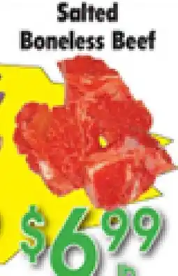 Danforth Food Market Salted Boneless Beef offer