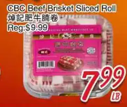 Foody Mart CBC Beef Brisket Sliced Roll offer