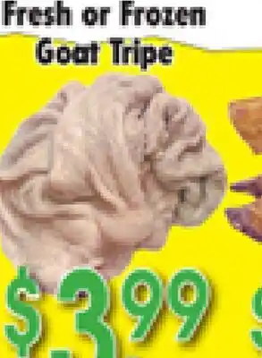 Danforth Food Market Fresh or Frozen Goat Tripe offer