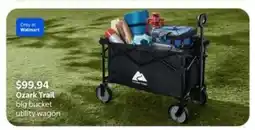 Walmart Ozark Trail big bucket utility wagon offer