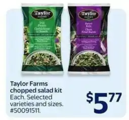 Walmart Taylor Farms Chopped Salad Kit offer