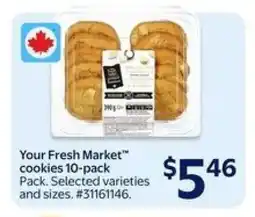 Walmart Your Fresh Market cookies 10-pack offer