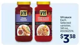 Walmart VH Sauce offer