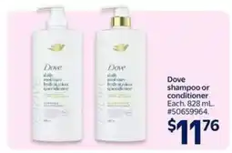 Walmart Dove Shampoo or Conditioner offer