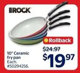 Walmart 10 Ceramic fry pan offer