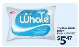 Walmart The Blue Whale Pillow offer