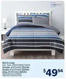 Walmart Bed in a Bag offer