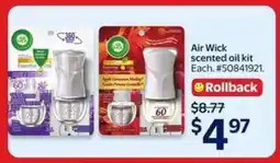 Walmart Air Wick Scented Oil Kit offer