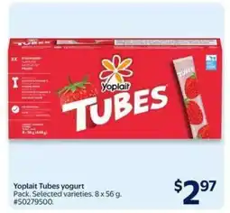 Walmart Yoplait Tubes Yogurt offer