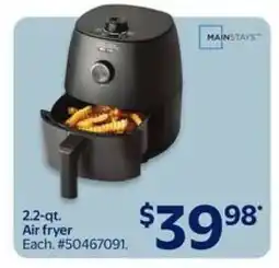 Walmart Mainstays Air Fryer offer