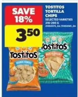Real Canadian Superstore Tostitos Tortilla Chips offer