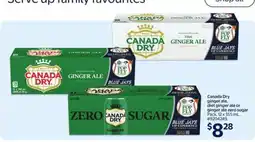 Walmart Canada Dry Ginger Ale offer