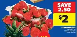 Real Canadian Superstore Strawberries offer