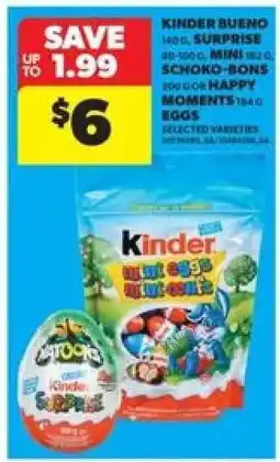 Real Canadian Superstore Kinder Products offer
