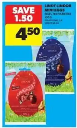 Real Canadian Superstore Lindt Lindor Minieggs offer