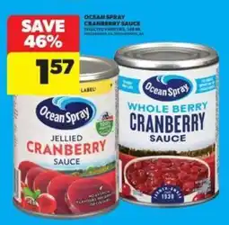 Real Canadian Superstore Ocean Spray Cranberry Sauce offer
