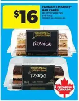 Real Canadian Superstore FARMER'S MARKET BAR CAKES offer