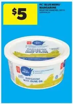 Real Canadian Superstore PC BLUE MENU MARGARINE offer