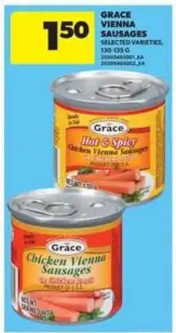 Real Canadian Superstore Grace Vienna Sausages offer