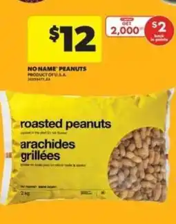 Real Canadian Superstore NO NAME PEANUTS offer