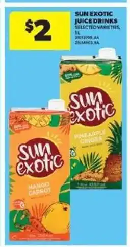Real Canadian Superstore Sun Exotic Juice Drinks offer