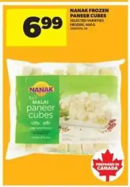 Real Canadian Superstore Nanak Frozen Paneer Cubes offer