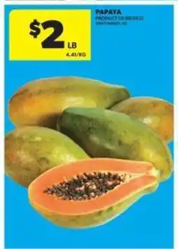 Real Canadian Superstore PAPAYA offer