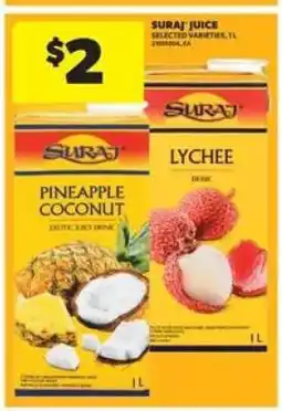 Real Canadian Superstore Suraj Juice offer