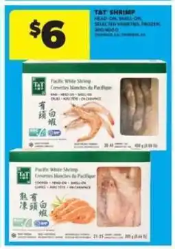Real Canadian Superstore T&T Shrimp offer