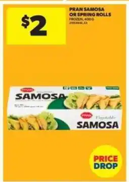Real Canadian Superstore PRAN Samosa or Spring Rolls offer